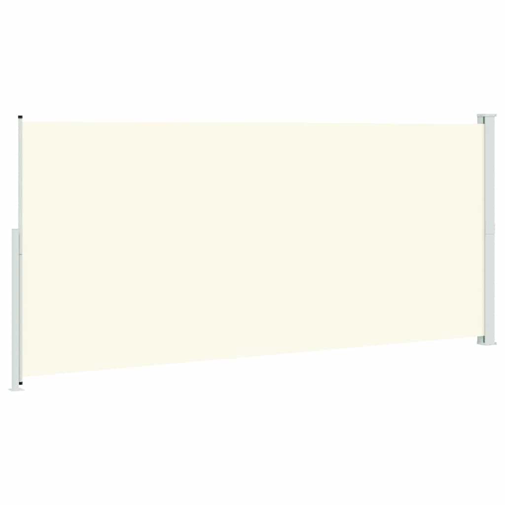 Seitenmarkise Ausziehbar 220x514 cm Creme