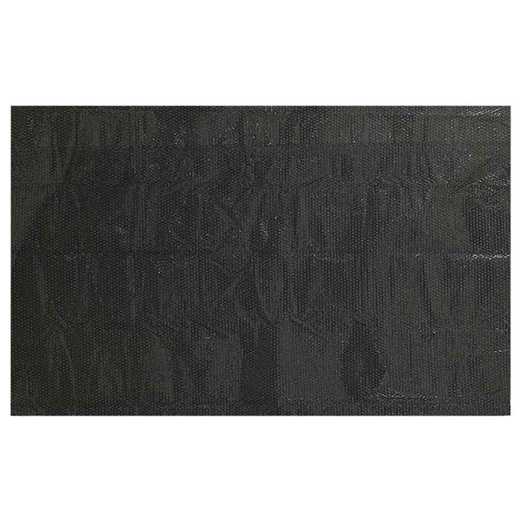 Rechteckige Poolabdeckung 500x300 cm PE Schwarz