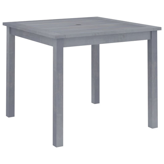 Table à manger de jardin 88x88x74 cm en bois d'acacia massif