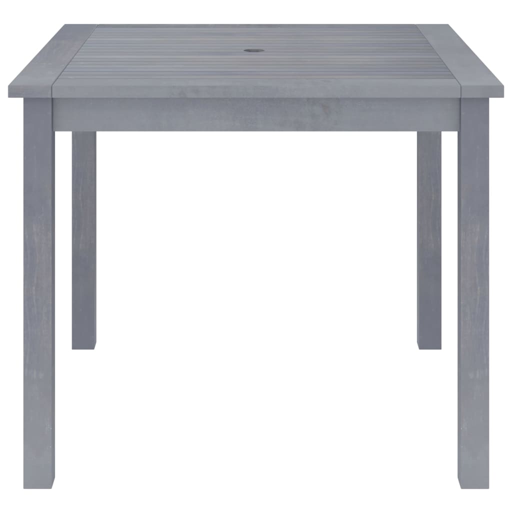 Table à manger de jardin 88x88x74 cm en bois d'acacia massif