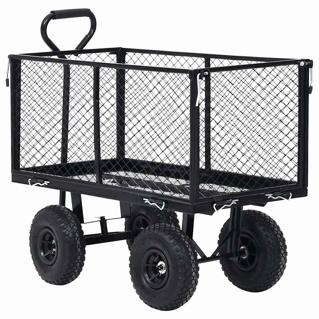 Gartenwagen Schwarz 350 kg