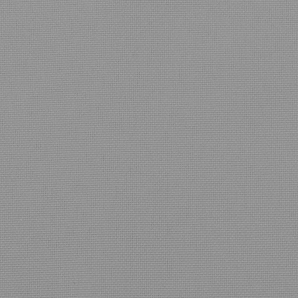 Gartenstuhl-Kissen 6 Stk. Grau 40x40x3 cm Oxford-Gewebe