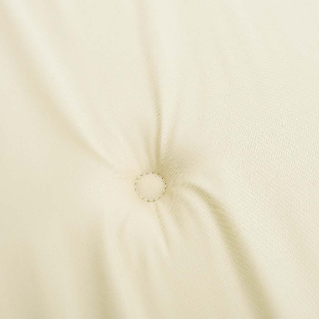 Gartenstuhl-Kissen 6 Stk. Creme 40x40x3 cm Oxford-Gewebe