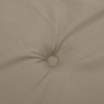 Gartenstuhl-Kissen 6 Stk. Taupe 40x40x3 cm Oxford-Gewebe