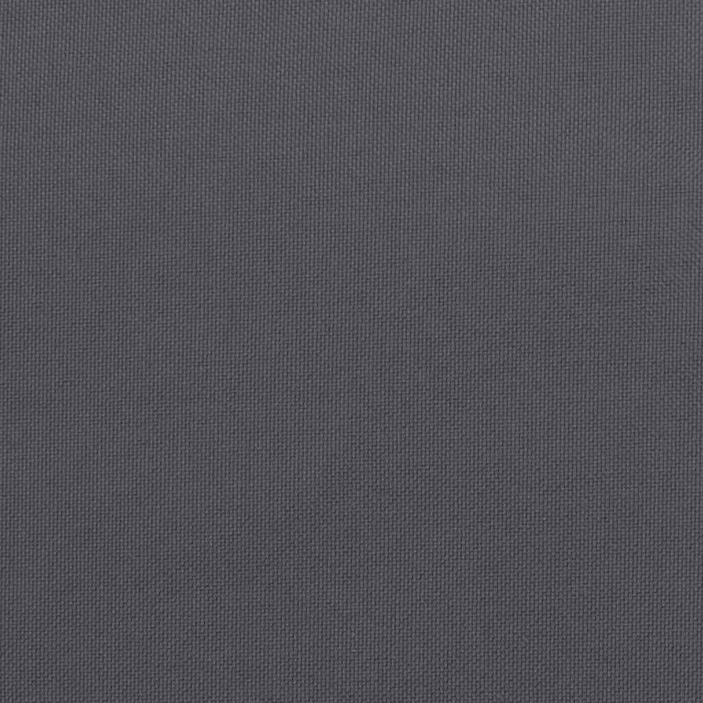 Gartenstuhl-Kissen 4 Stk. Anthrazit 50x50x3 cm Oxford-Gewebe