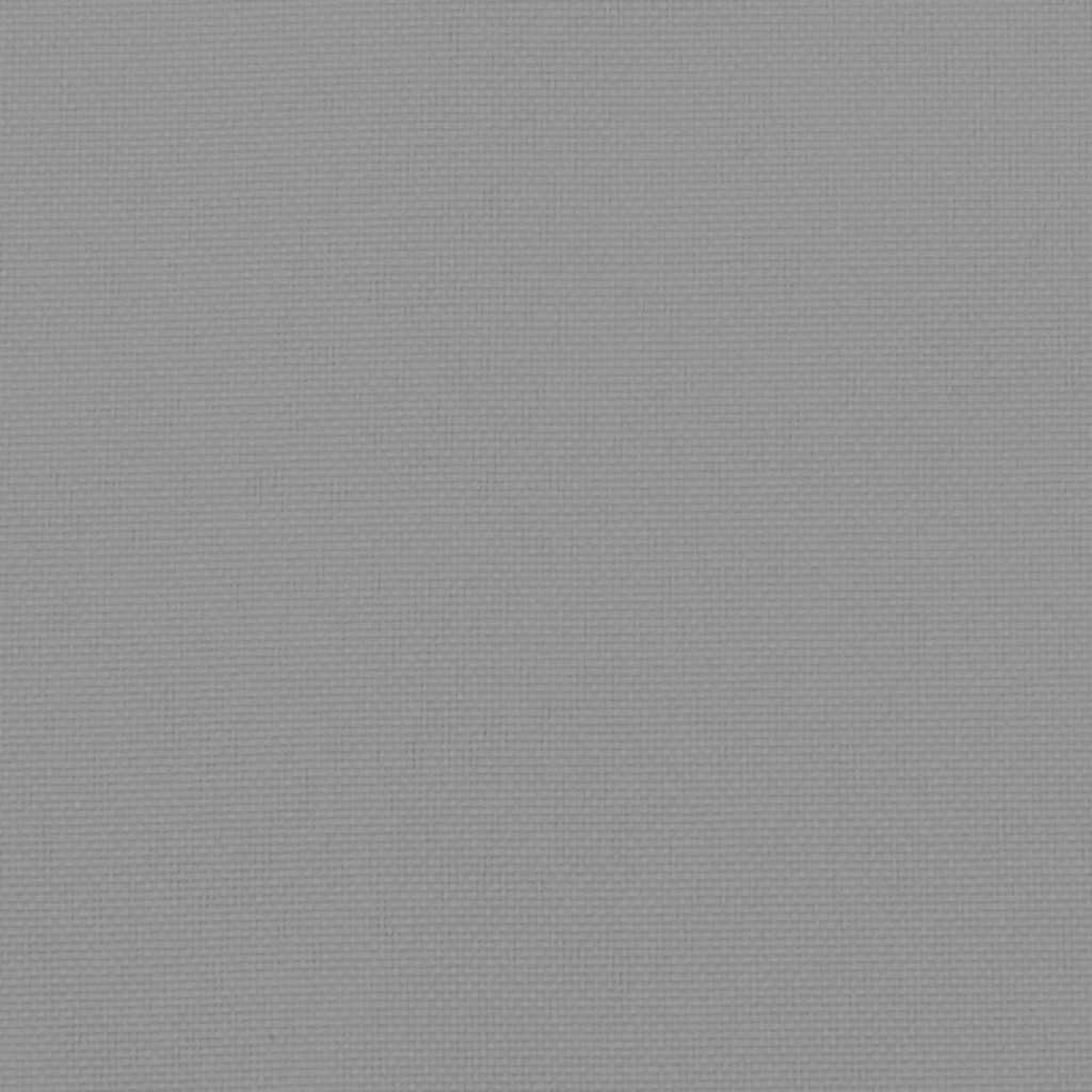 Gartenstuhl-Kissen 4 Stk. Grau 50x50x3 cm Oxford-Gewebe