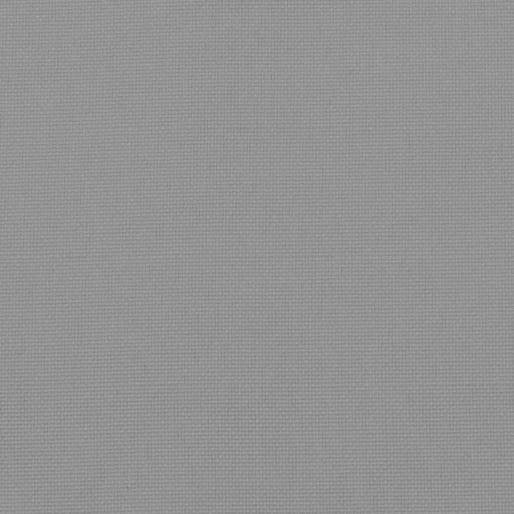 Gartenstuhl-Kissen 6 Stk. Grau 50x50x3 cm Oxford-Gewebe
