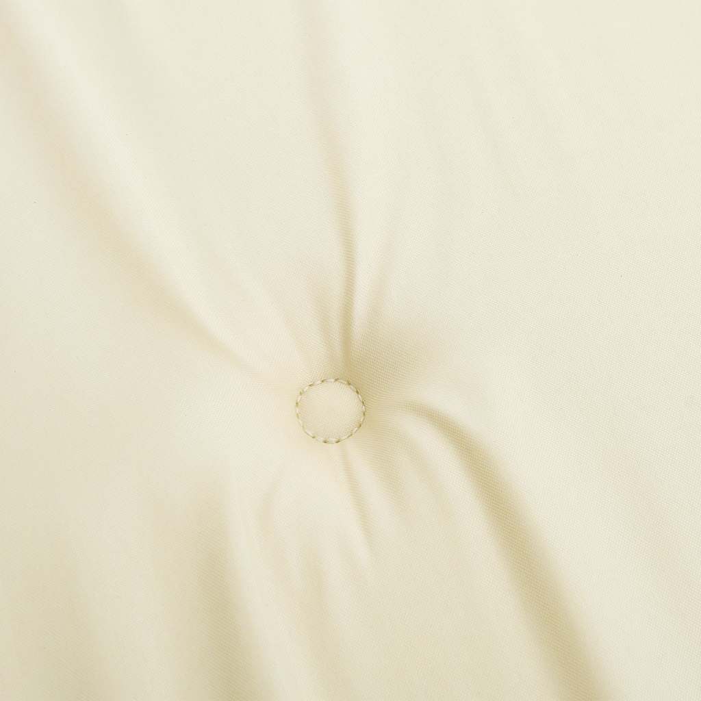 Gartenstuhl-Kissen 4 Stk. Creme 50x50x3 cm Oxford-Gewebe