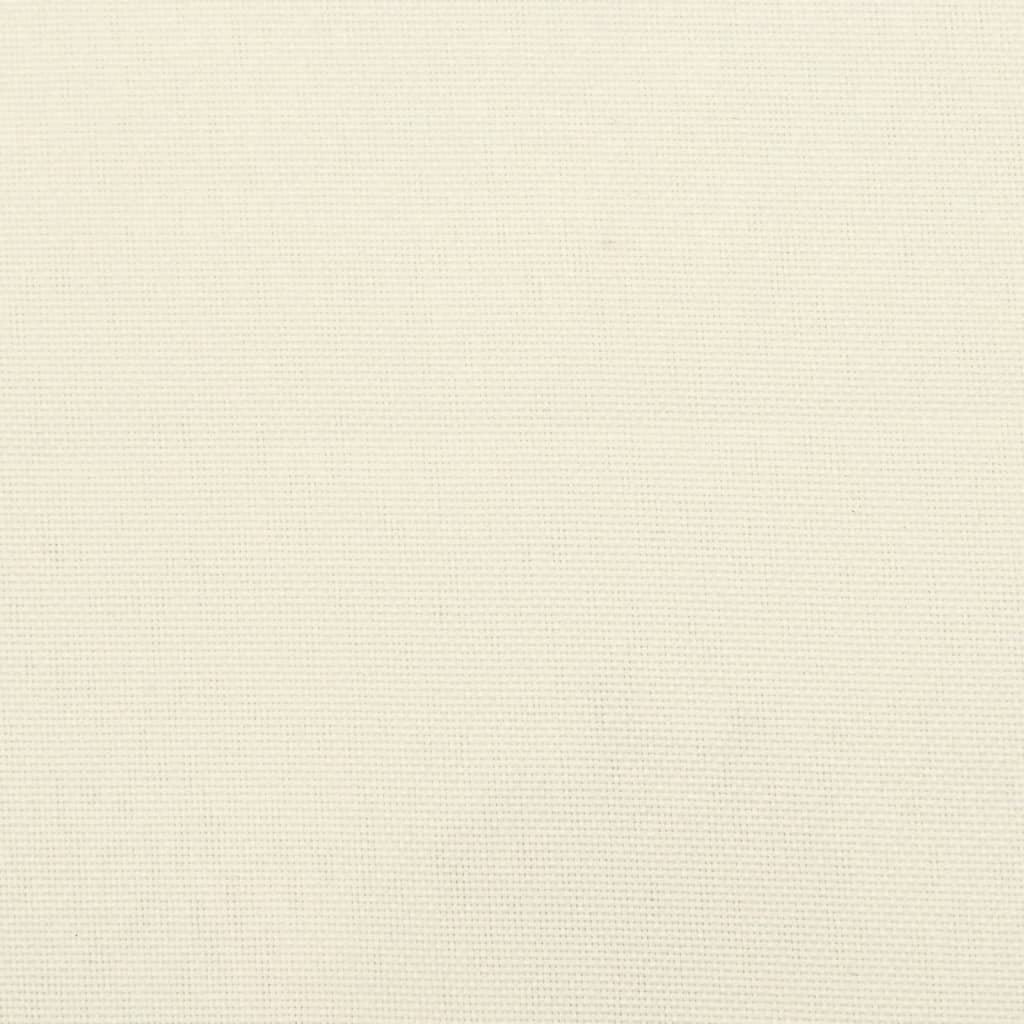 Gartenstuhl-Kissen 4 Stk. Creme 50x50x4 cm Oxford-Gewebe