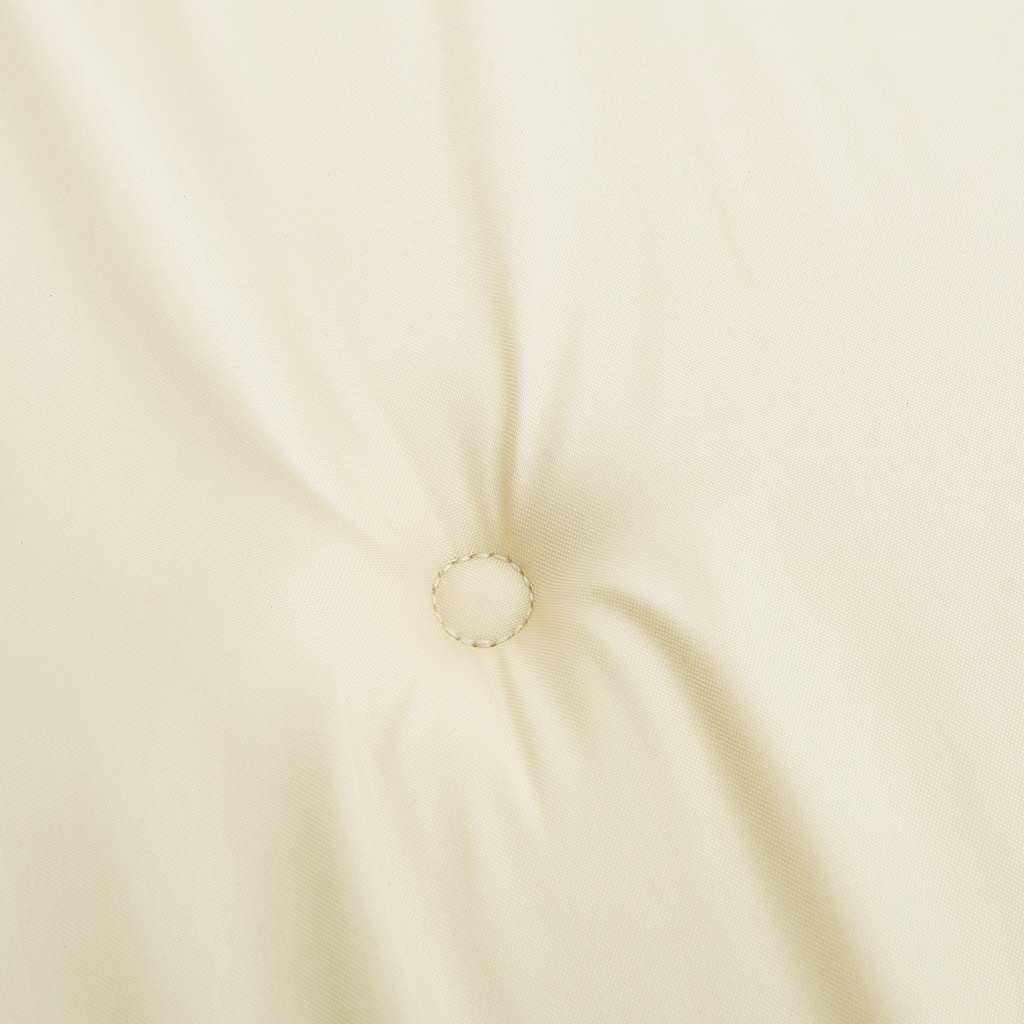 Gartenstuhl-Kissen 6 Stk. Creme 50x50x2 cm Oxford-Gewebe