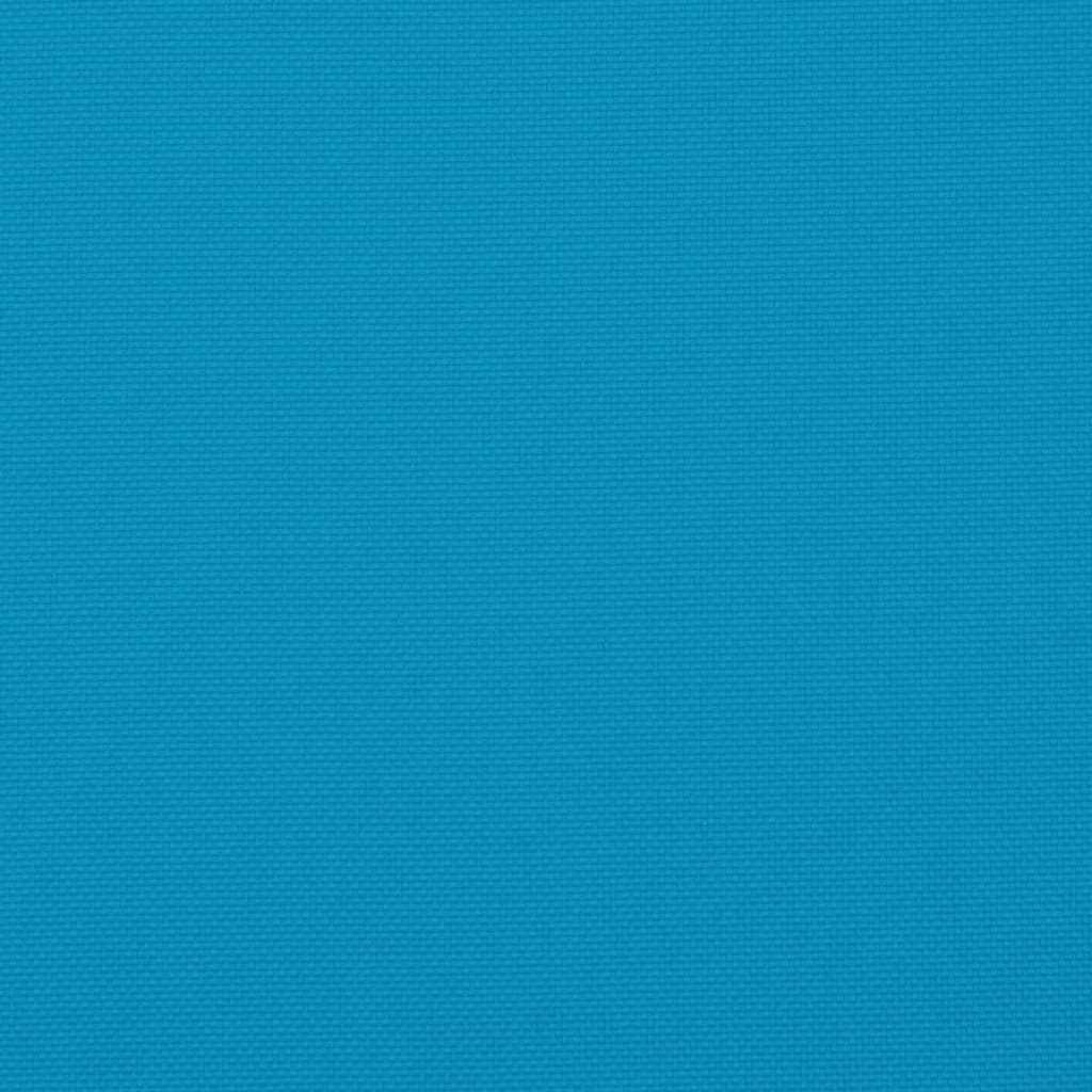 Gartenstuhl-Kissen 4 Stk. Blau 50x50x4 cm Oxford-Gewebe