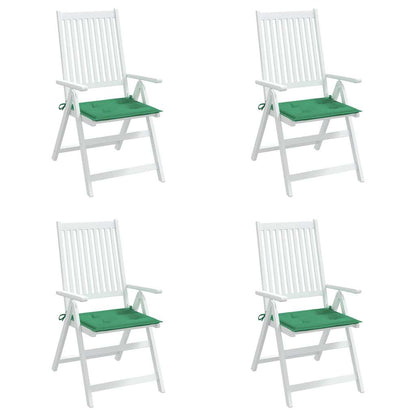 Gartenstuhl-Kissen 4 Stk. Grün 50x50x3 cm Oxford-Gewebe