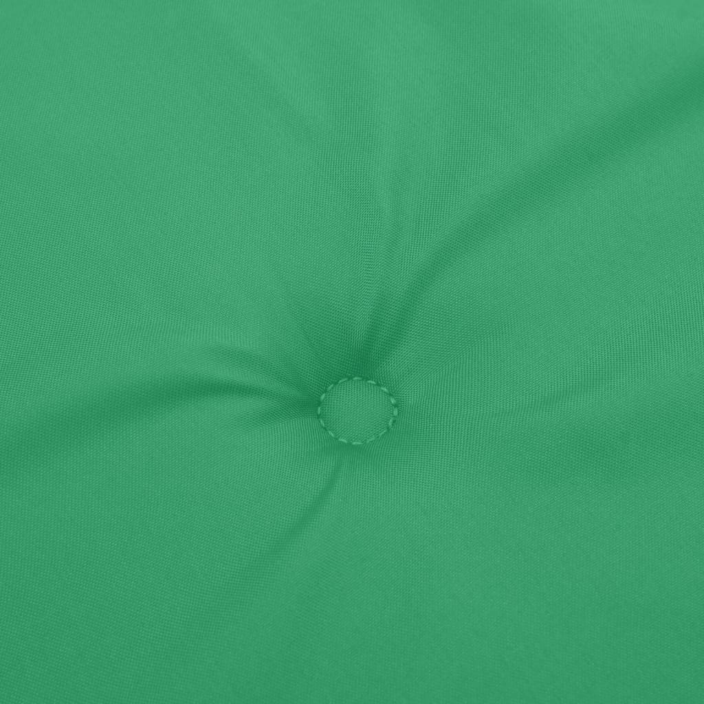 Gartenstuhl-Kissen 4 Stk. Grün 50x50x4 cm Oxford-Gewebe