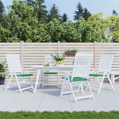 Gartenstuhl-Kissen 4 Stk. Grün 50x50x3 cm Oxford-Gewebe
