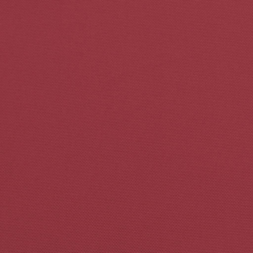 Gartenbank-Auflage Weinrot 120x50x4 cm Oxford-Gewebe