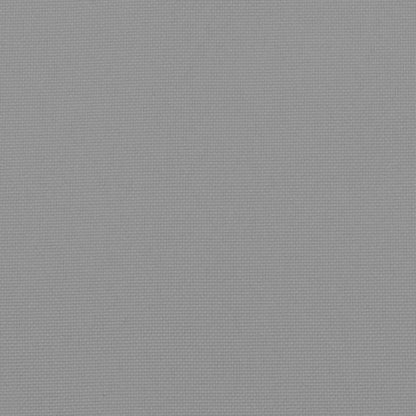 Gartenstuhlauflagen für Hochlehner 6 Stk. Grau 120x50x3cm Stoff
