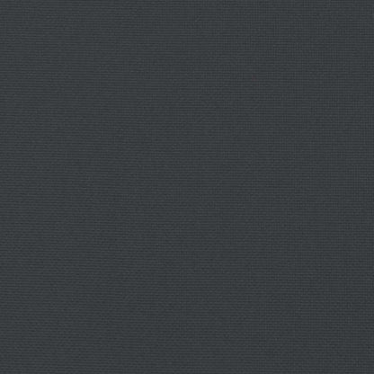 Gartenstuhlauflagen für Hochlehner 6 Stk. Schwarz 120x50x3 cm