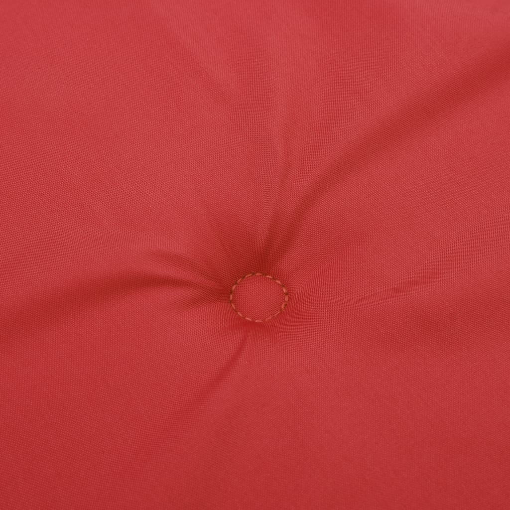 Gartenstuhlauflagen für Niedriglehner 6 Stk. Rot 100x50x3 cm