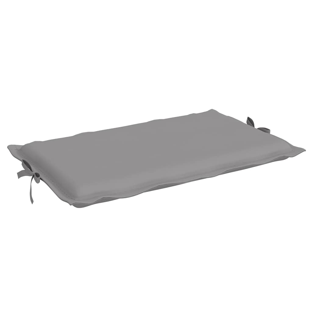 Sonnenliegen-Auflage Grau 186x58x4 cm Oxford-Gewebe