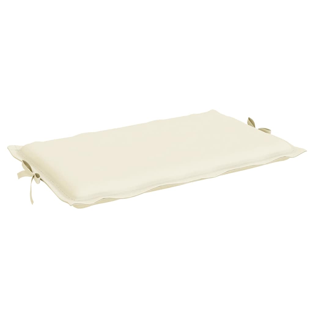 Sonnenliegen-Auflage Creme 186x58x4 cm Oxford-Gewebe