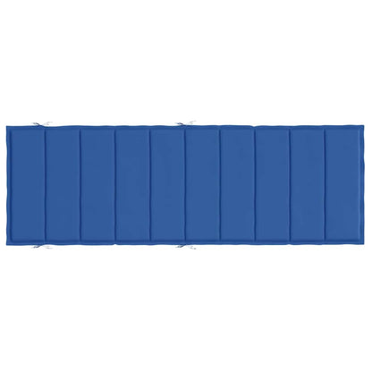 Sonnenliegen-Auflage Königsblau 186x58x4 cm Oxford-Gewebe