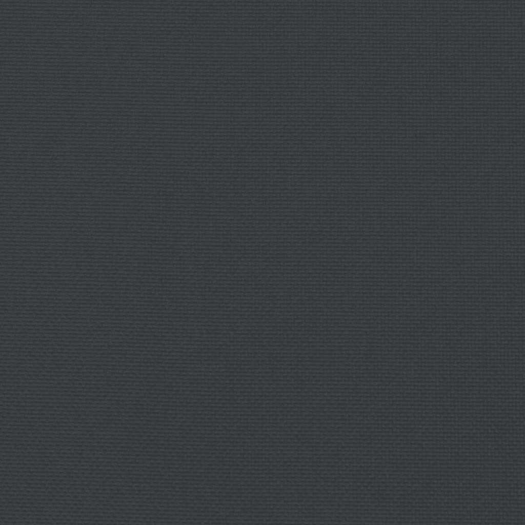 Liegestuhl-Auflage Schwarz (75+105)x50x4 cm