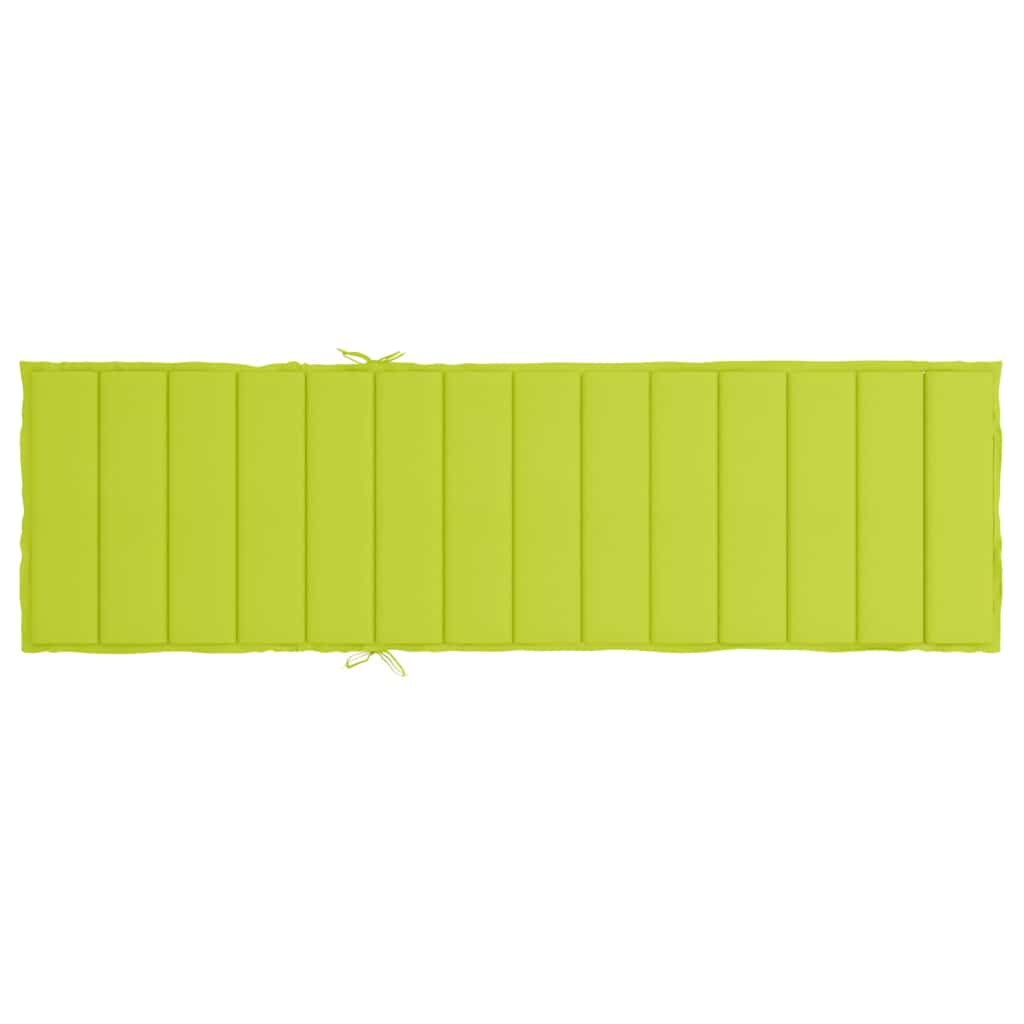 Sonnenliegen-Auflagen Knallgrün