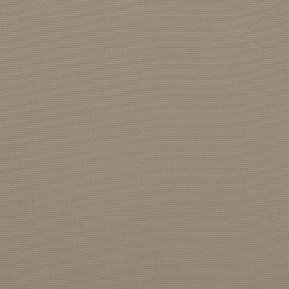 Sonnenliegen-Auflage Taupe 200x70x3 cm Oxford-Gewebe