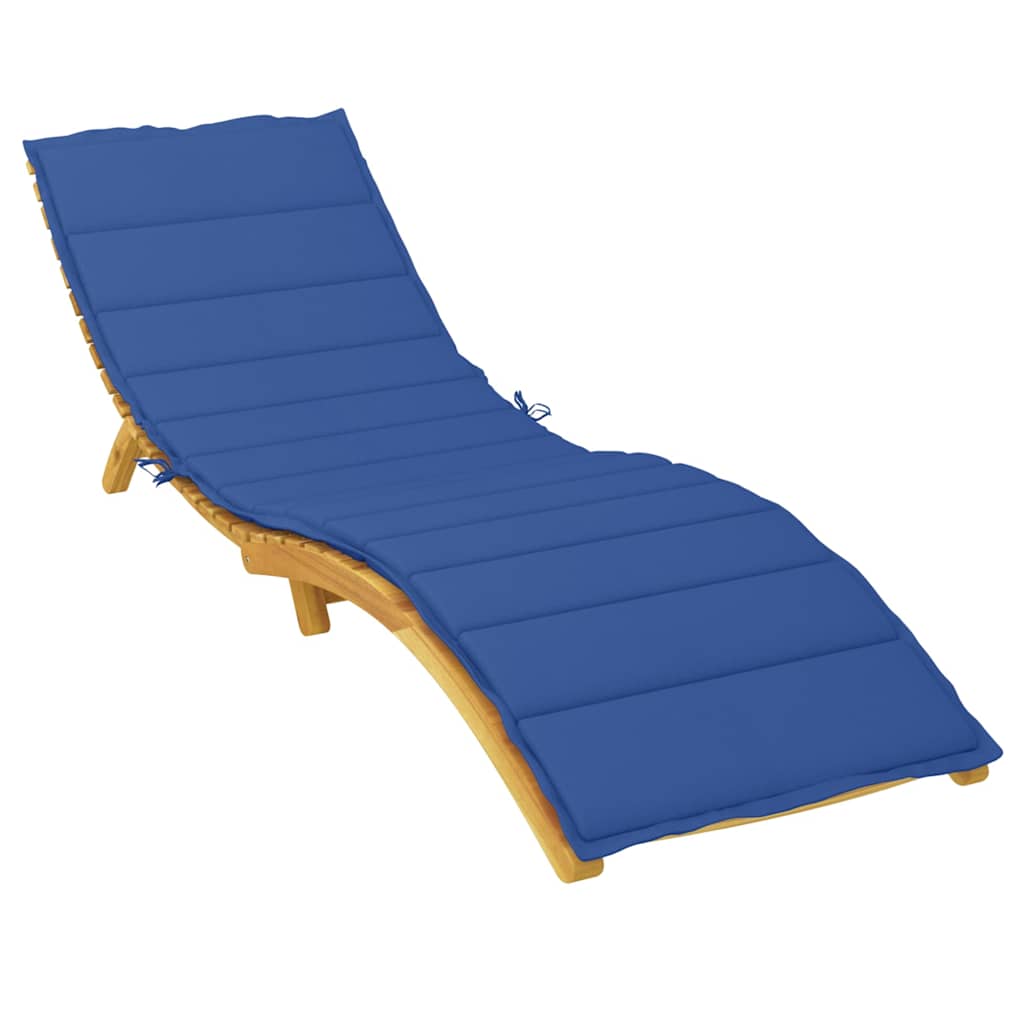 Sonnenliegen-Auflagen Oxford Stoff (100% Polyester) Königsblau