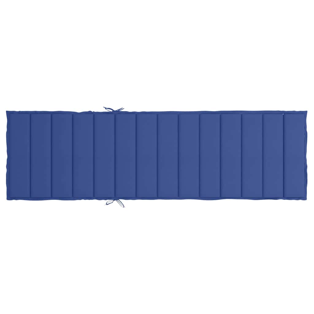 Sonnenliegen-Auflagen Oxford Stoff (100% Polyester) Königsblau