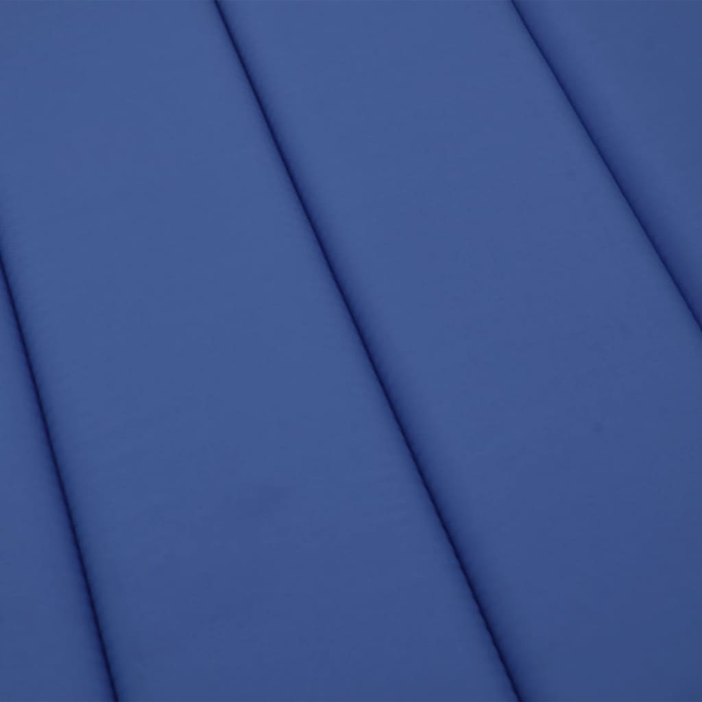 Sonnenliegen-Auflage Königsblau 200x70x3 cm Oxford-Gewebe