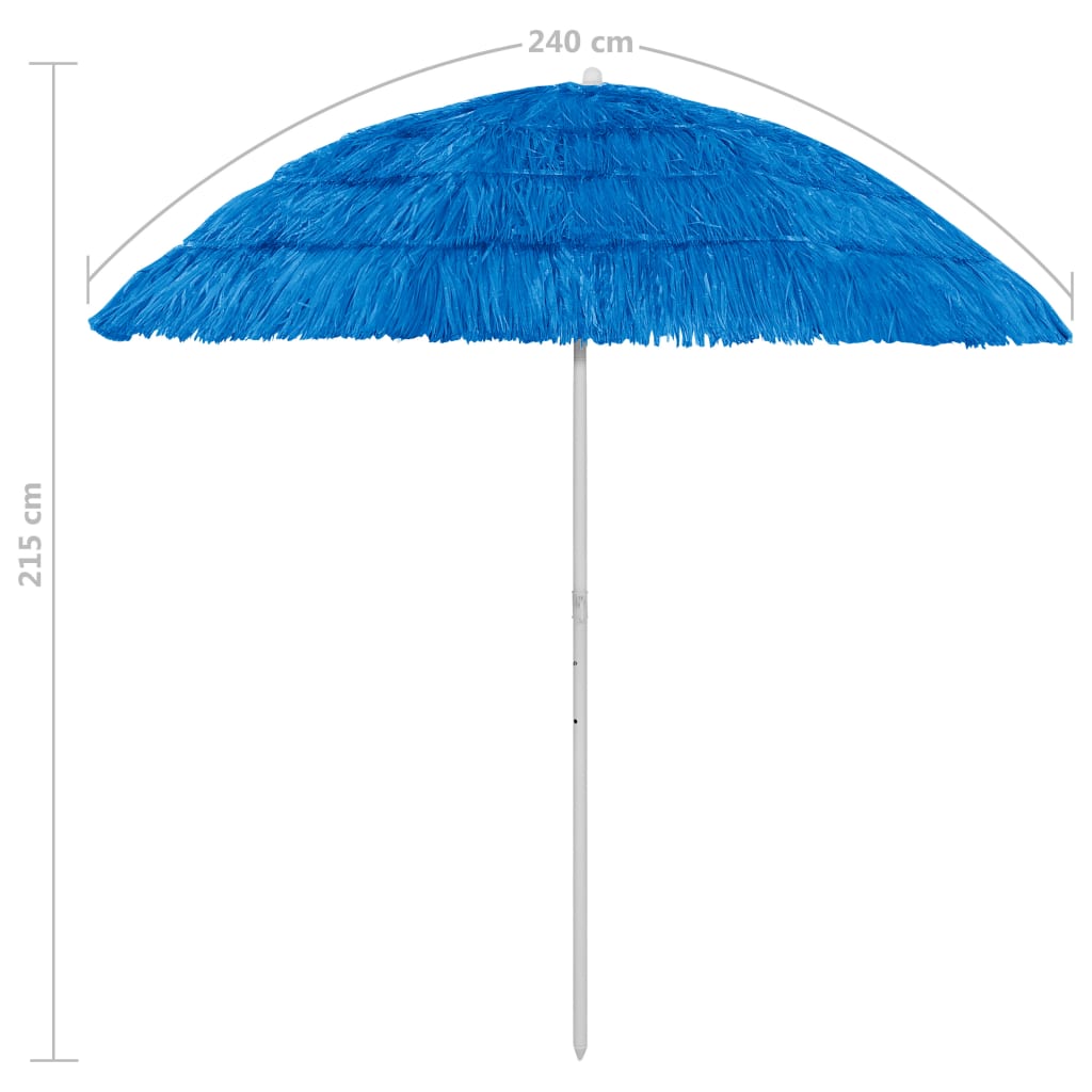 Sonnenschirm Hawaii Blau 240 cm