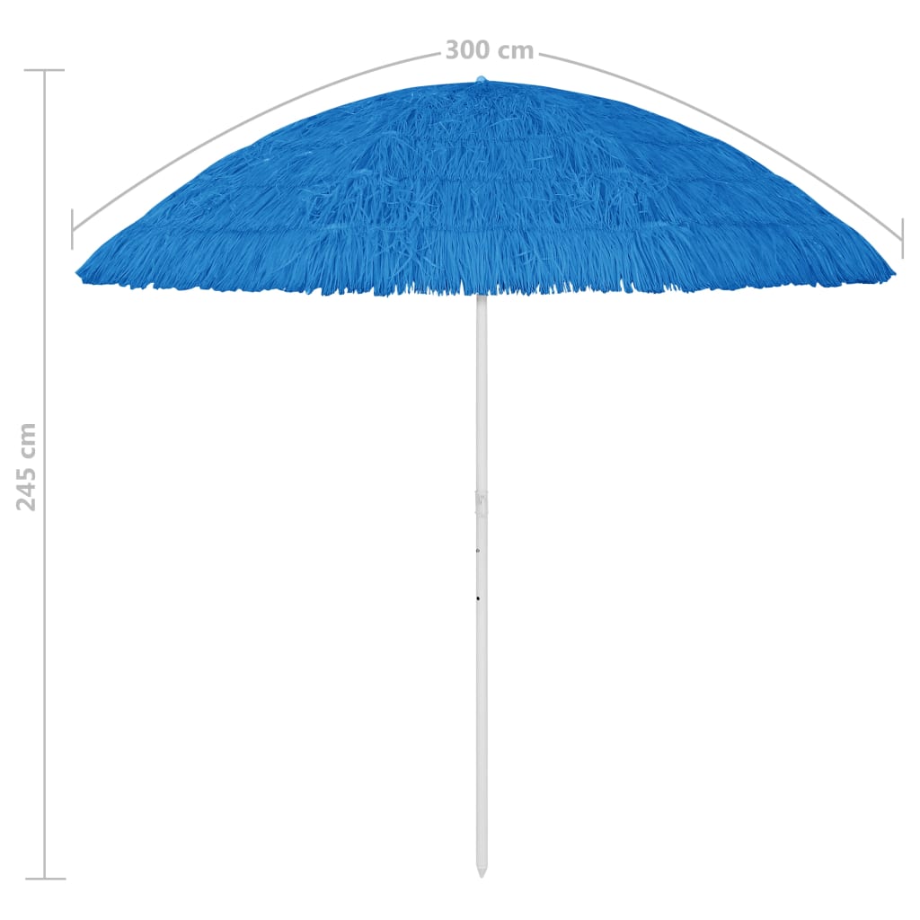 Sonnenschirm Hawaii Blau 300 cm