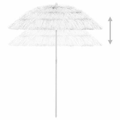 Sonnenschirm Hawaii Weiß 180 cm
