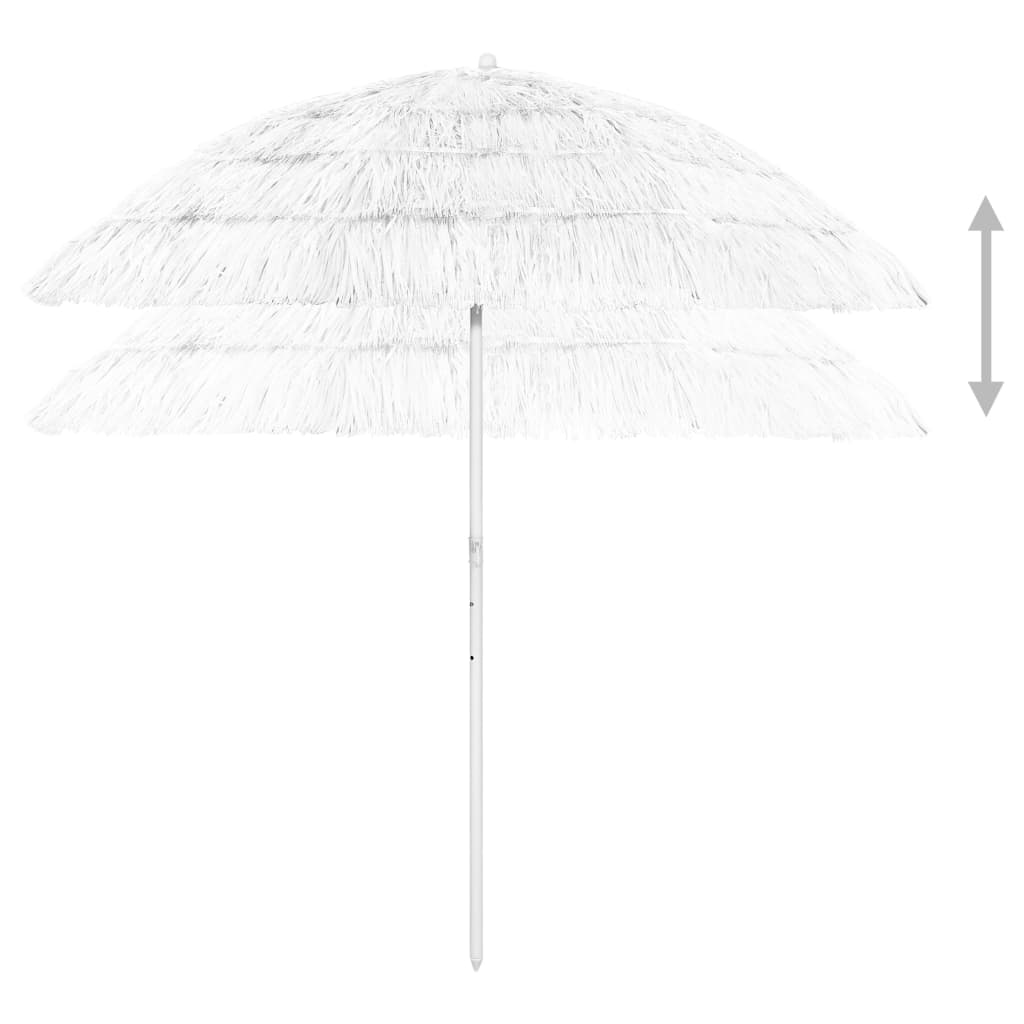 Sonnenschirm Hawaii Weiß 240 cm