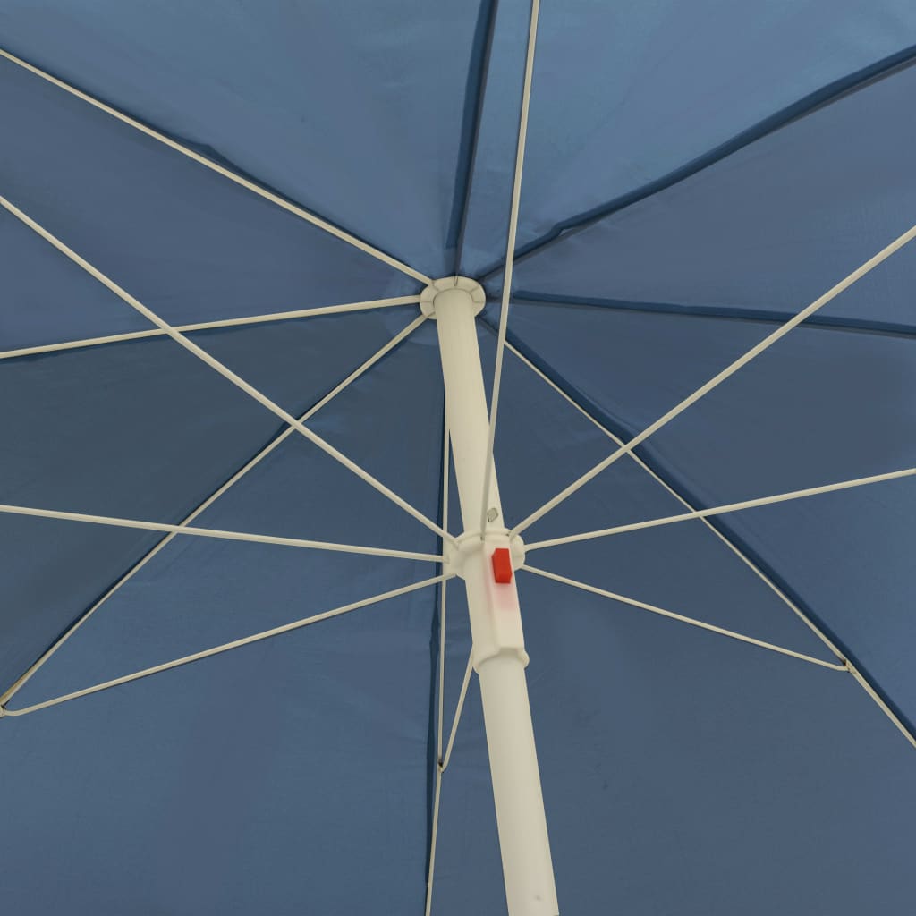 Strandschirm Blau 240 cm