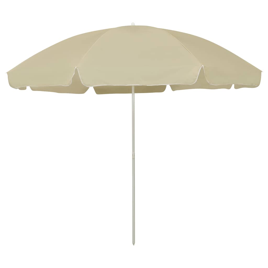 Strandschirm Sandgelb 300 cm