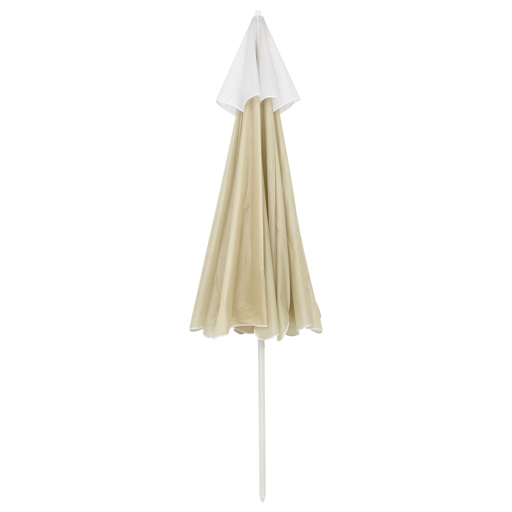 Strandschirm Sandgelb 240 cm