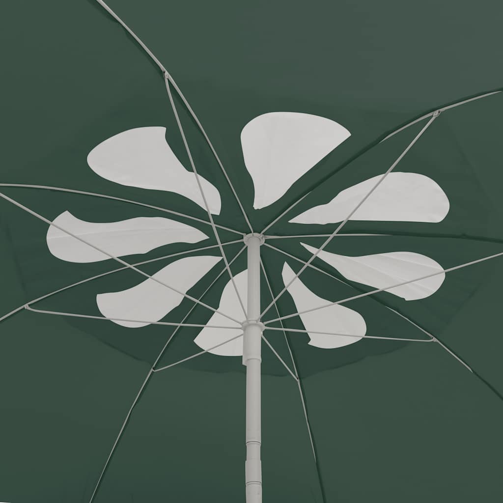 Strandschirm Grün 300 cm