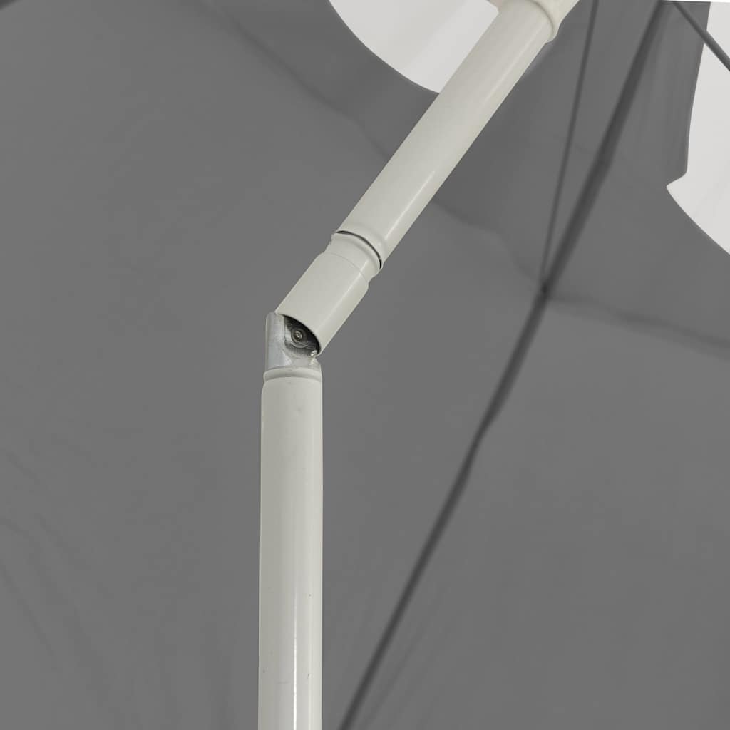 Strandschirm Anthrazit 300 cm