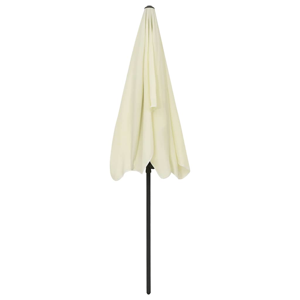 Strandschirm Sandgelb 200x125 cm