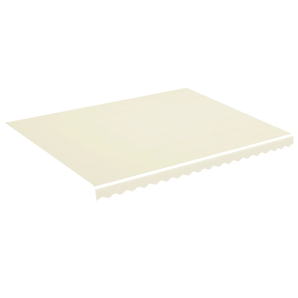 Ersatzstoff für Markise Creme 450x350 cm Polyester
