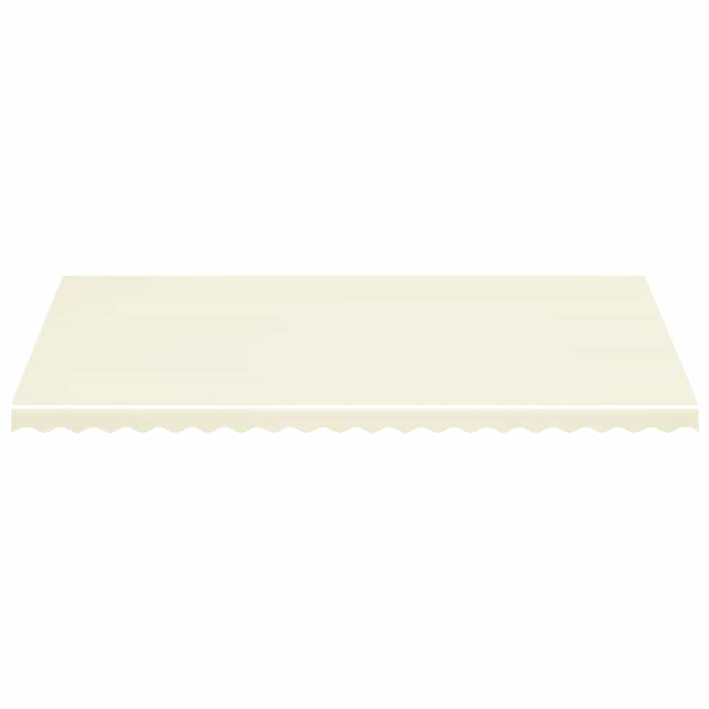 Ersatzstoff für Markise Creme 500x350 cm Polyester