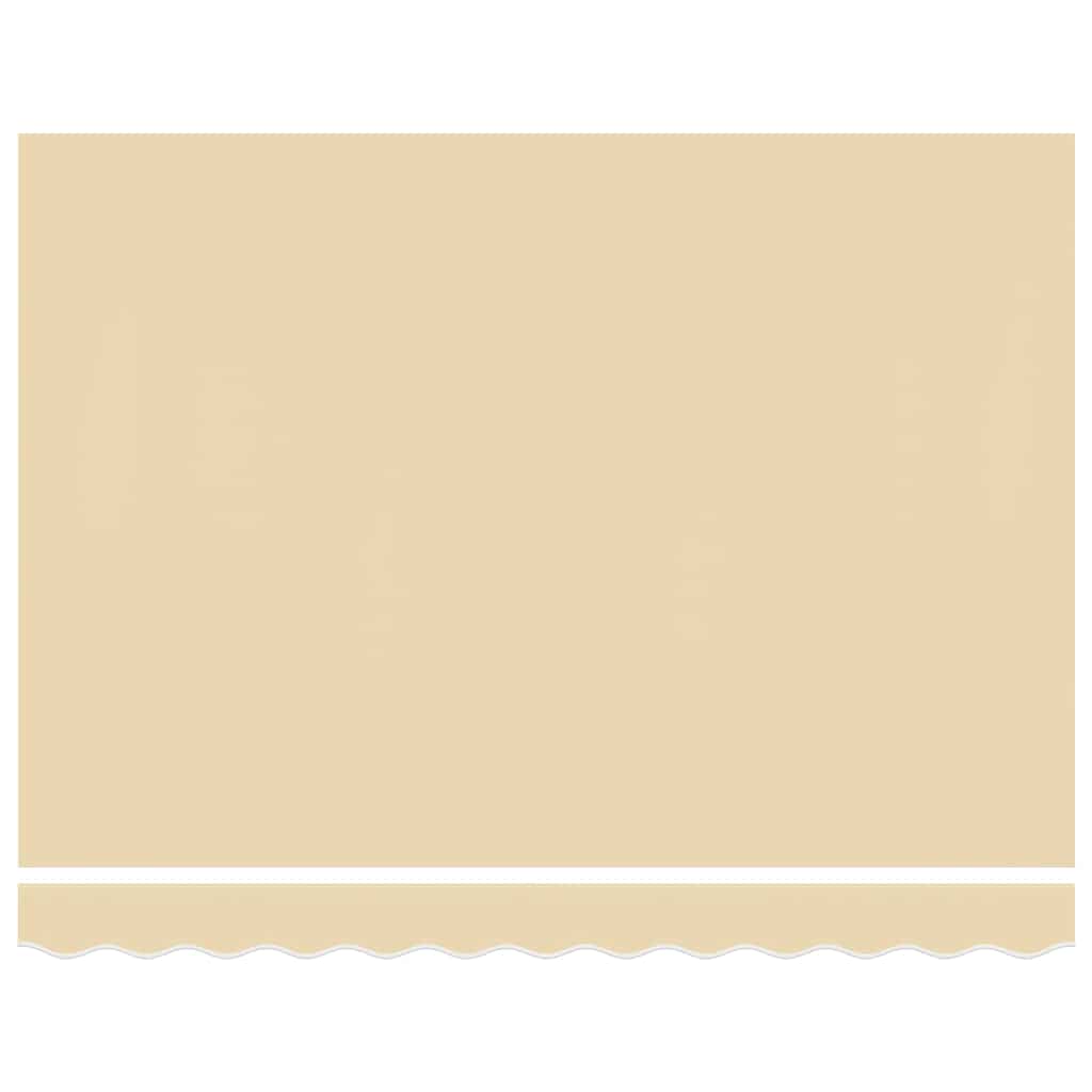 Ersatzstoff für Markise Creme 500x350 cm Polyester