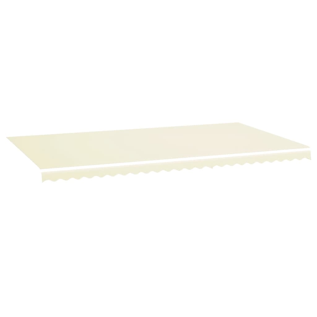 Ersatzstoff für Markise Creme 600x350 cm Polyester