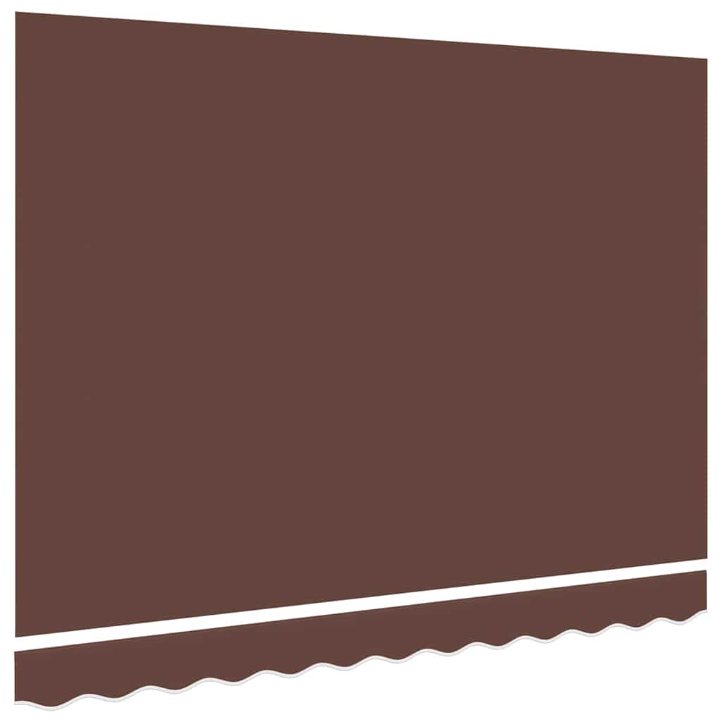 Ersatzstoff für Markise Braun 300x250 cm Polyester