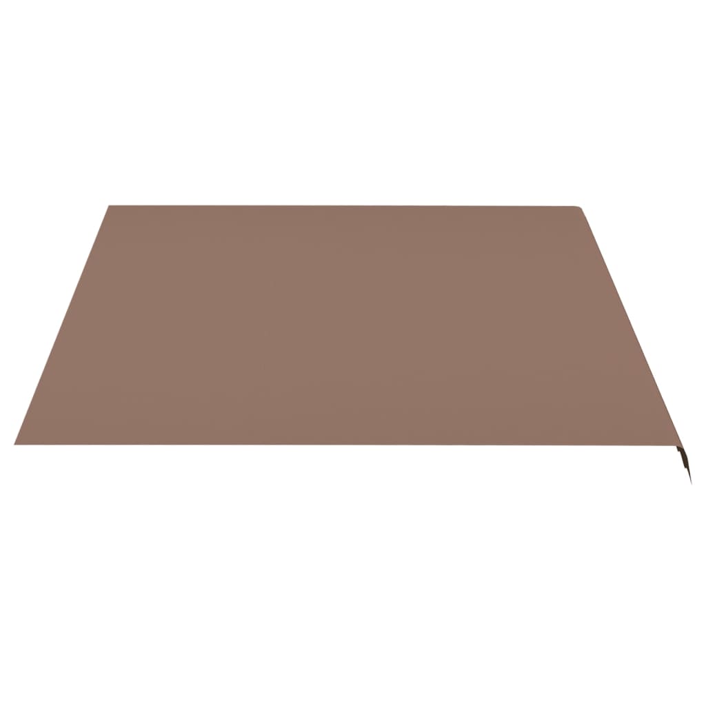 Ersatzstoff für Markise Braun 450x350 cm Polyester