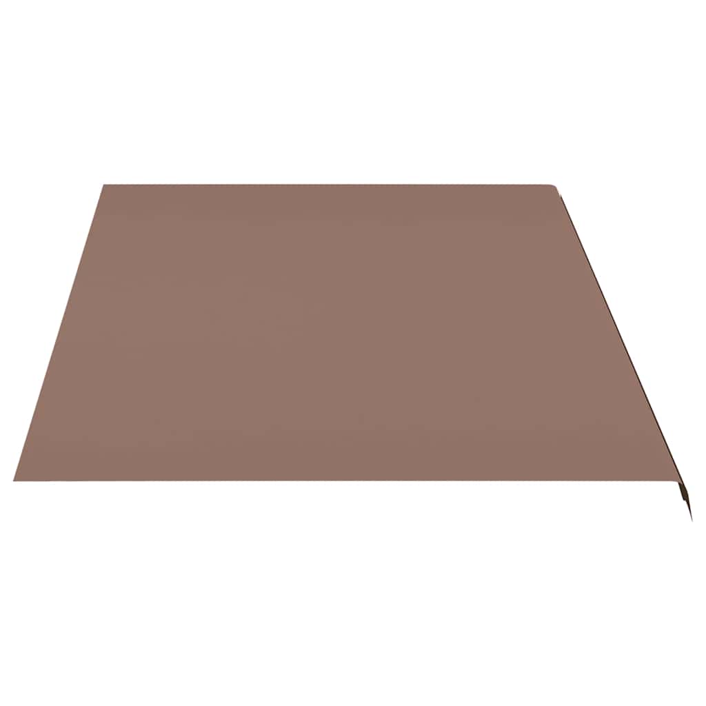 Ersatzstoff für Markise Braun 500x300 cm Polyester