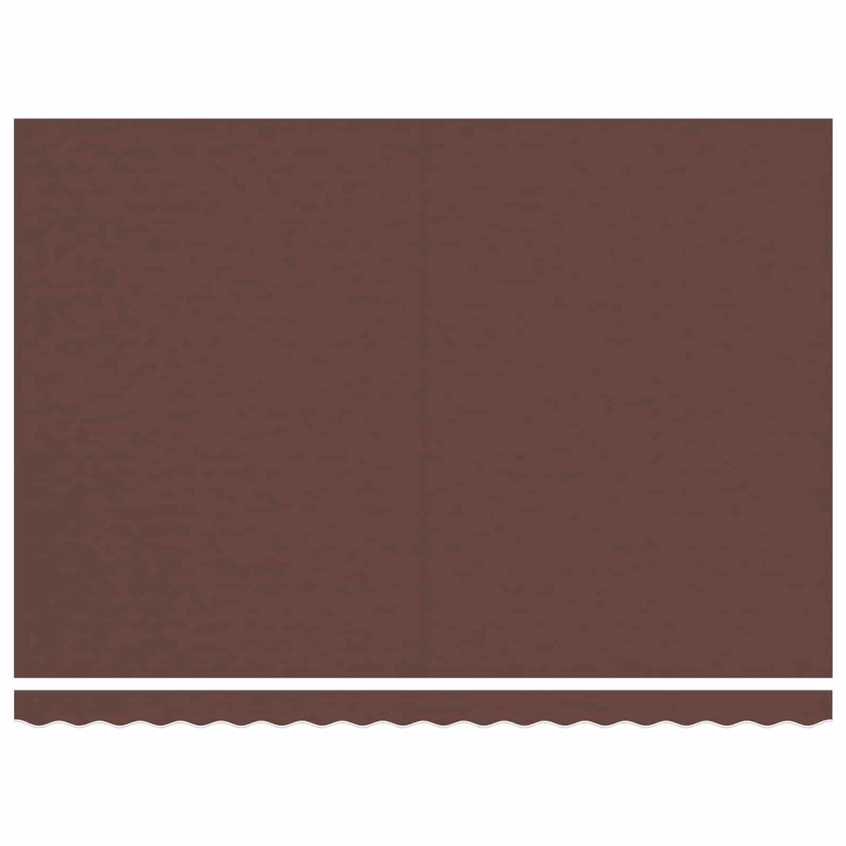 Ersatzstoff für Markise Braun 500x350 cm Polyester