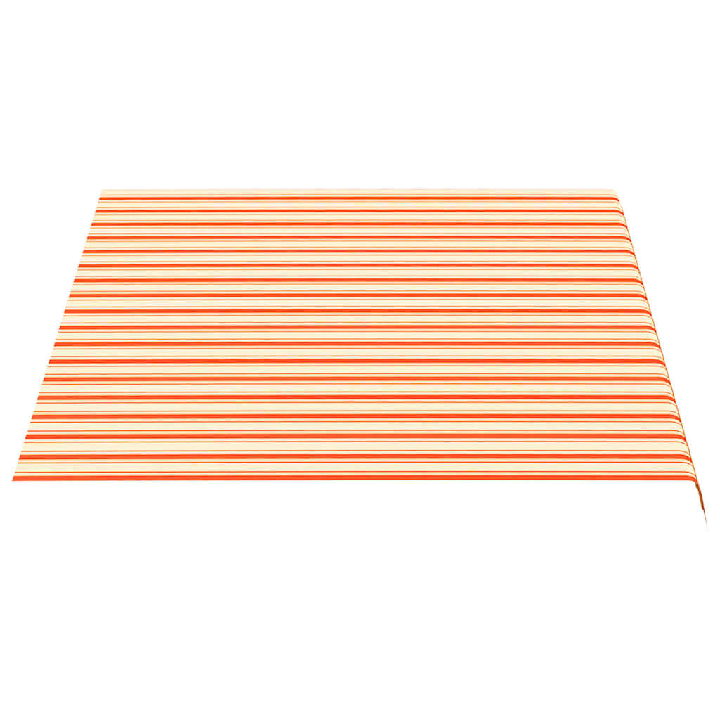 Ersatzstoff für Markise Gelb und Orange 350x250 cm Polyester